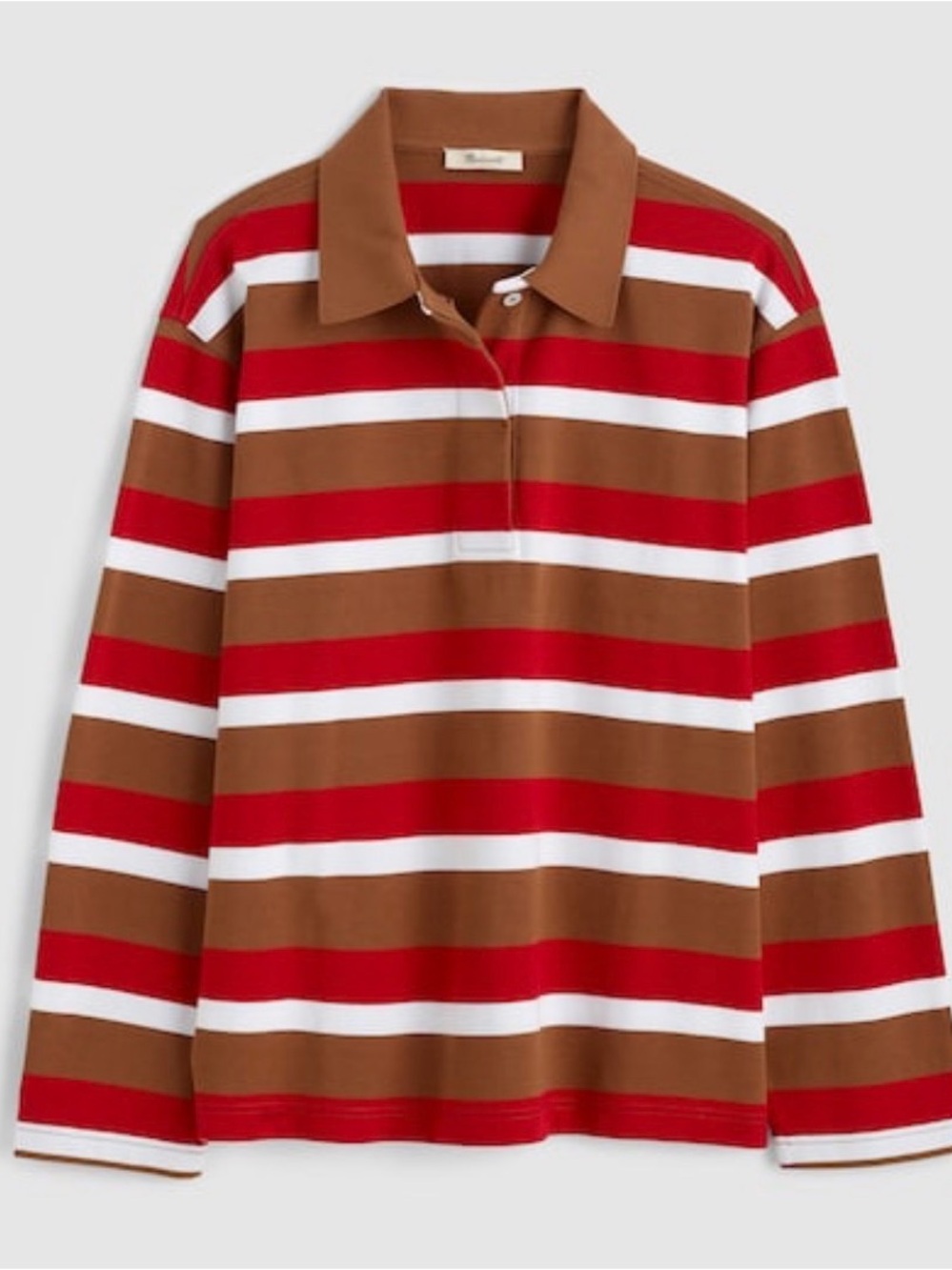 Madewell women’s Rugby Polo Shirt